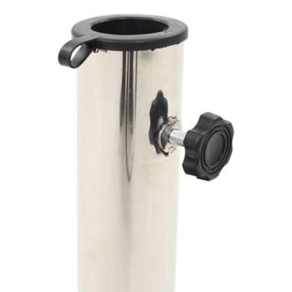 VidaXL Parasolvoet Rond 20 Kg Graniet Zwart - Afbeelding 2