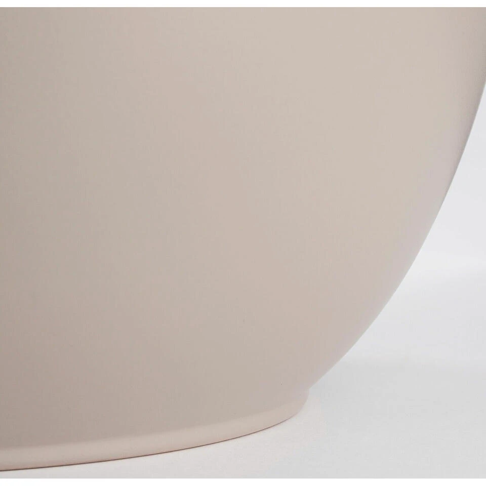 Mica Decorations Bloempot - Taupe Bruin - Mat - Keramiek - 28 X 25 Cm - Afbeelding 3