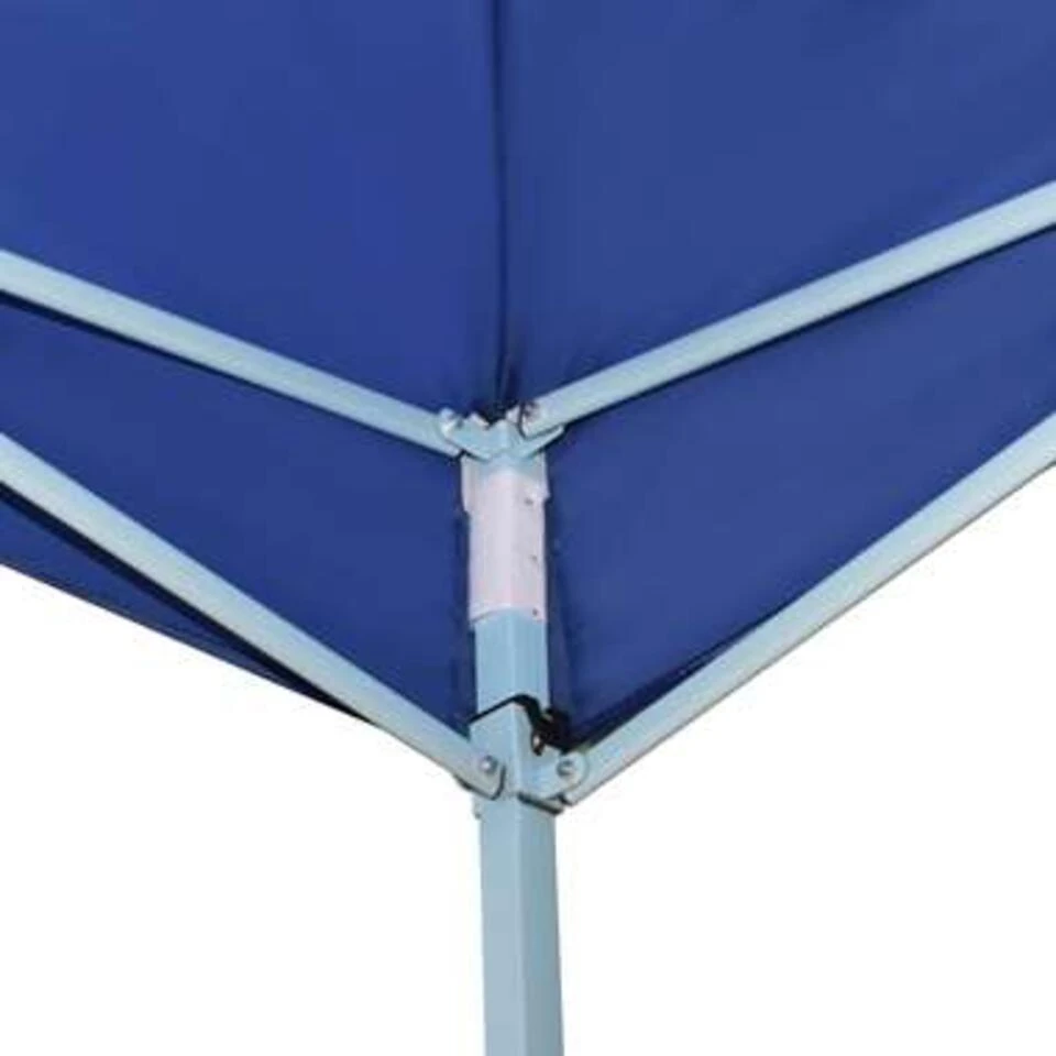 VidaXL Prieel Inklapbaar 5x5 M Blauw - Afbeelding 2