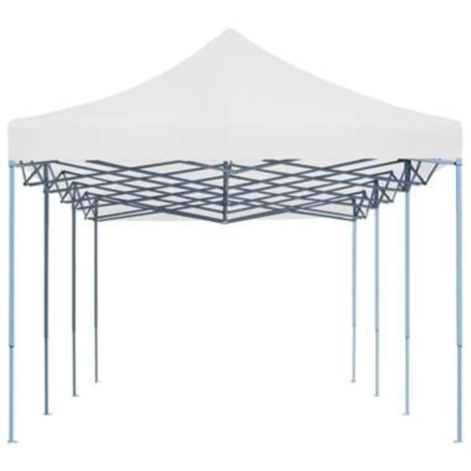 VidaXL Partytent Pop-up 3x9 M Wit - Afbeelding 2