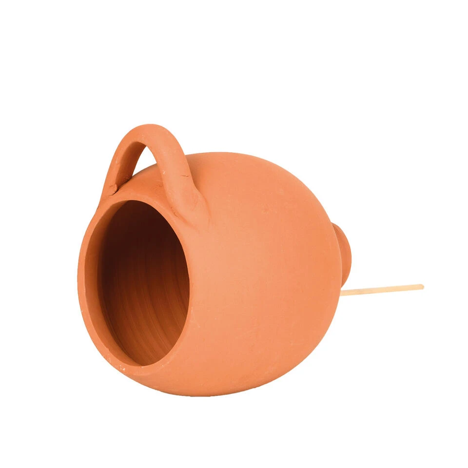 Esschert Design Vogelhuisje - Voor Mussen En Mezen - Pot - 17 Cm - Afbeelding 3