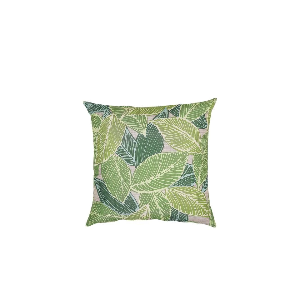 Beliani Buitenkussen VARKOS - Groen Polyester - Afbeelding 3