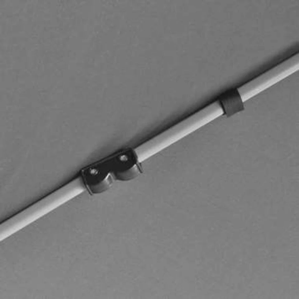 VidaXL Partytent Pop-up Zeshoekig Met 6 Zijwanden 3,6x3,1 M Grijs - Afbeelding 3