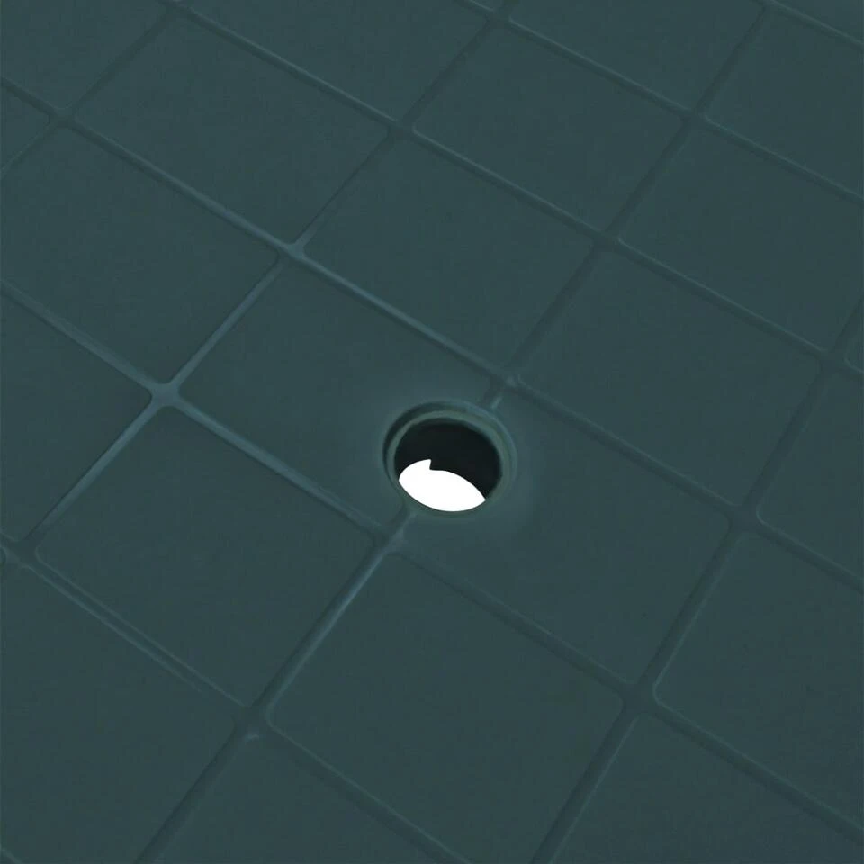 VidaXL Tuintafel 101x68x72 Cm Kunststof Groen - Afbeelding 2