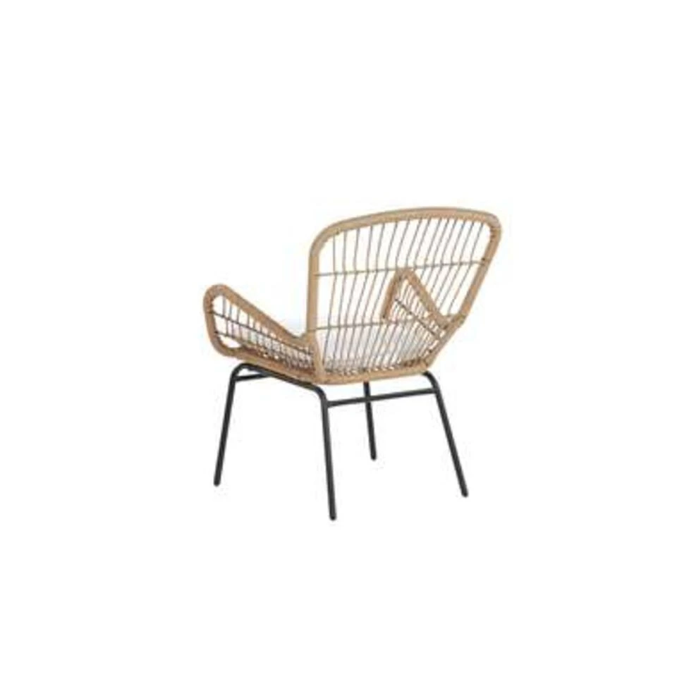 Beliani Bistroset LABICO - Beige Pe Rotan - Afbeelding 4