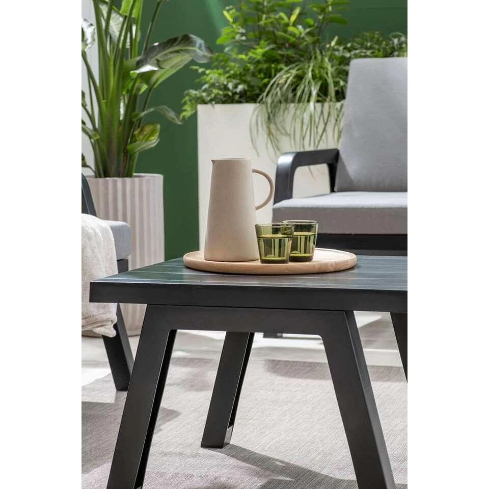 Hartman Loungetafel Eden - Antraciet - 43x60x60 Cm - Afbeelding 4